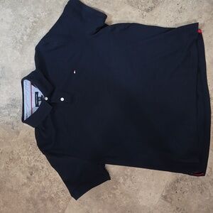 Tommy hilfiger mens xl navy polo style shirt